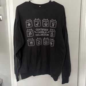 Candle lover sweatshirt